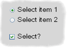 TSRVCheckBox and TSRVRadioButton in editor